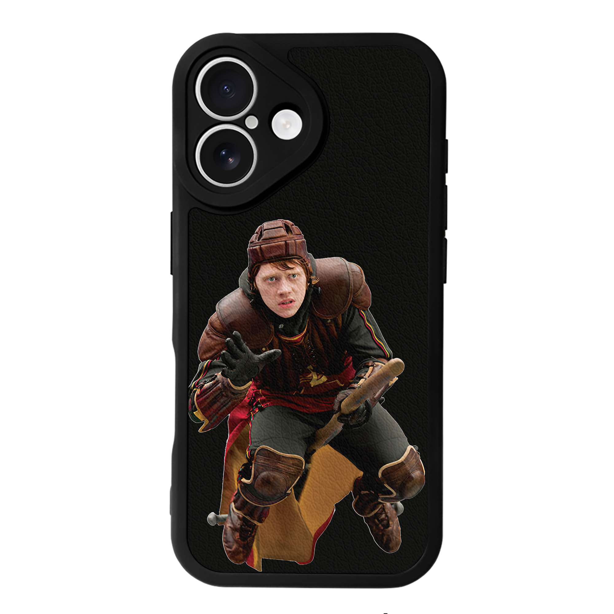 （画像用） Harry Potter ハリー・ポッターシリーズ 【iPhone 16シリーズ対応】シリコンスマホケース（レザー調） 材質：シリコン